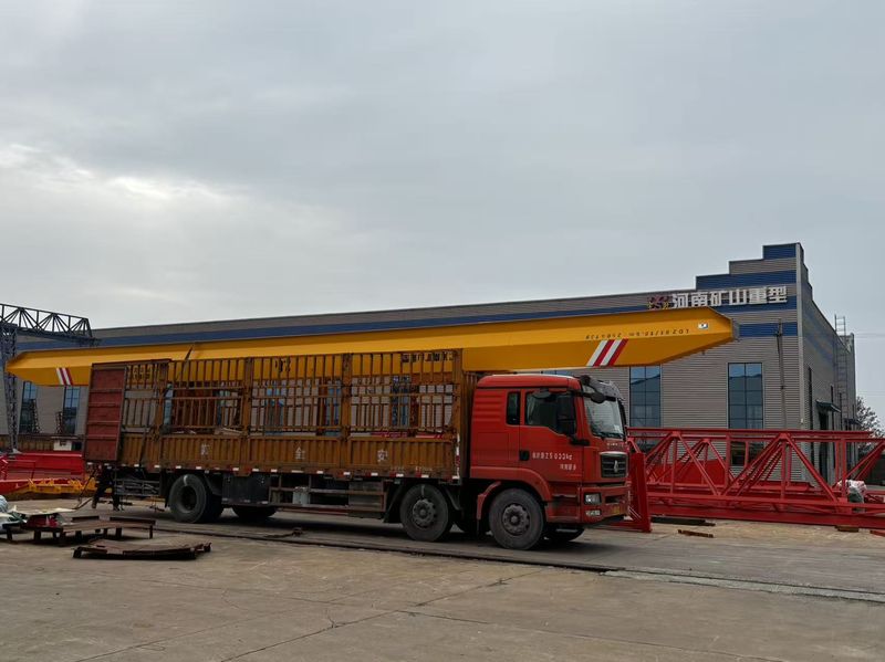 電動單梁起重機 LD5t-18.5m 制作完成 裝車發出
